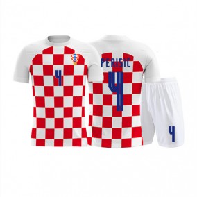 Kroatien Ivan Perisic 4 2023/2024 Hjemmebanetrøje